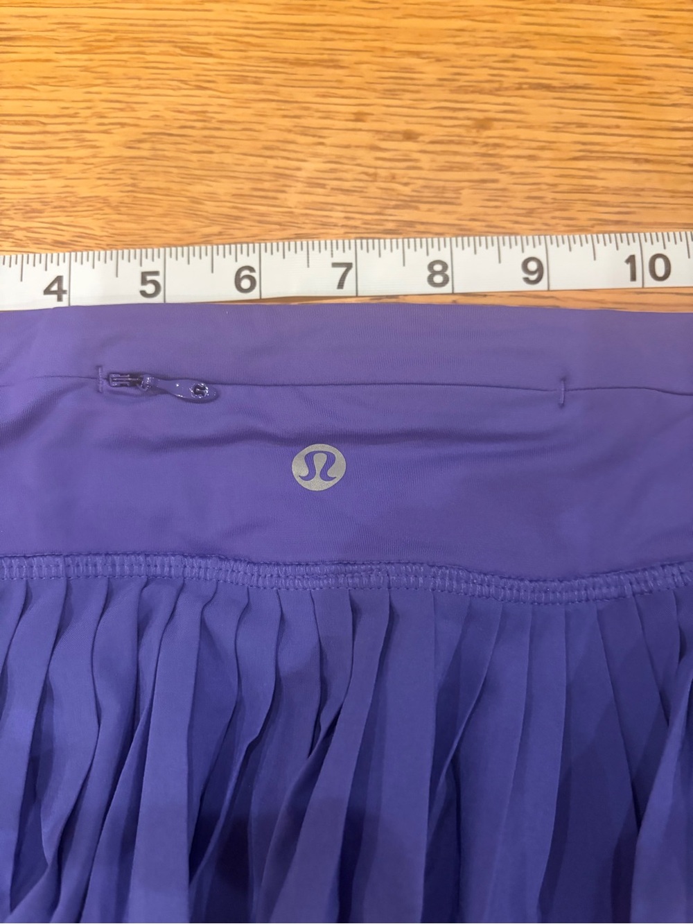 Lululemon Pleated Purple Skirt - Picture 3 of 5